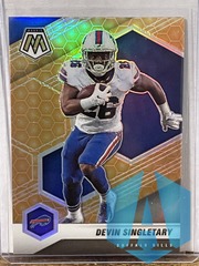 2021 Mosaic Devin Singletary Honeycomb SSP #30 Buffalo Bills